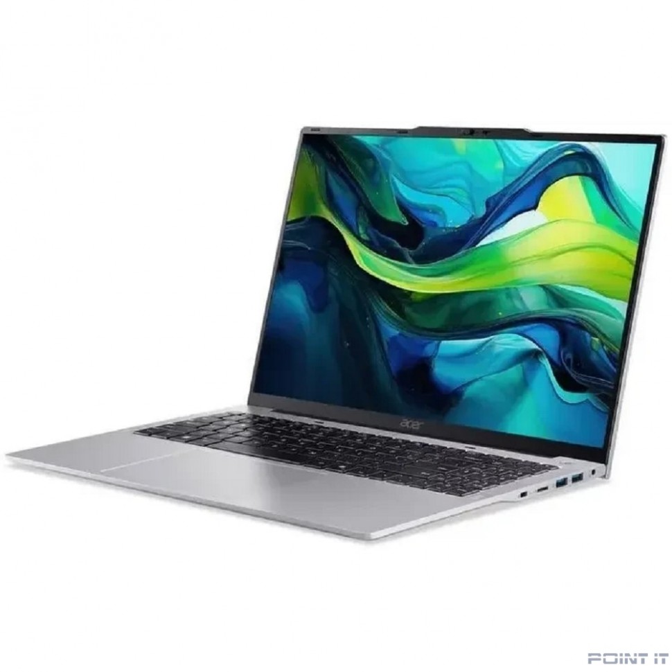 Ноутбук Acer Aspire Lite AL16-71P-5137 [NX.D4YCD.004] Silver 16" {FHD+ Ultra 5 125H(1.2Ghz)/16384Mb/512PCISSDGb/NoOS}