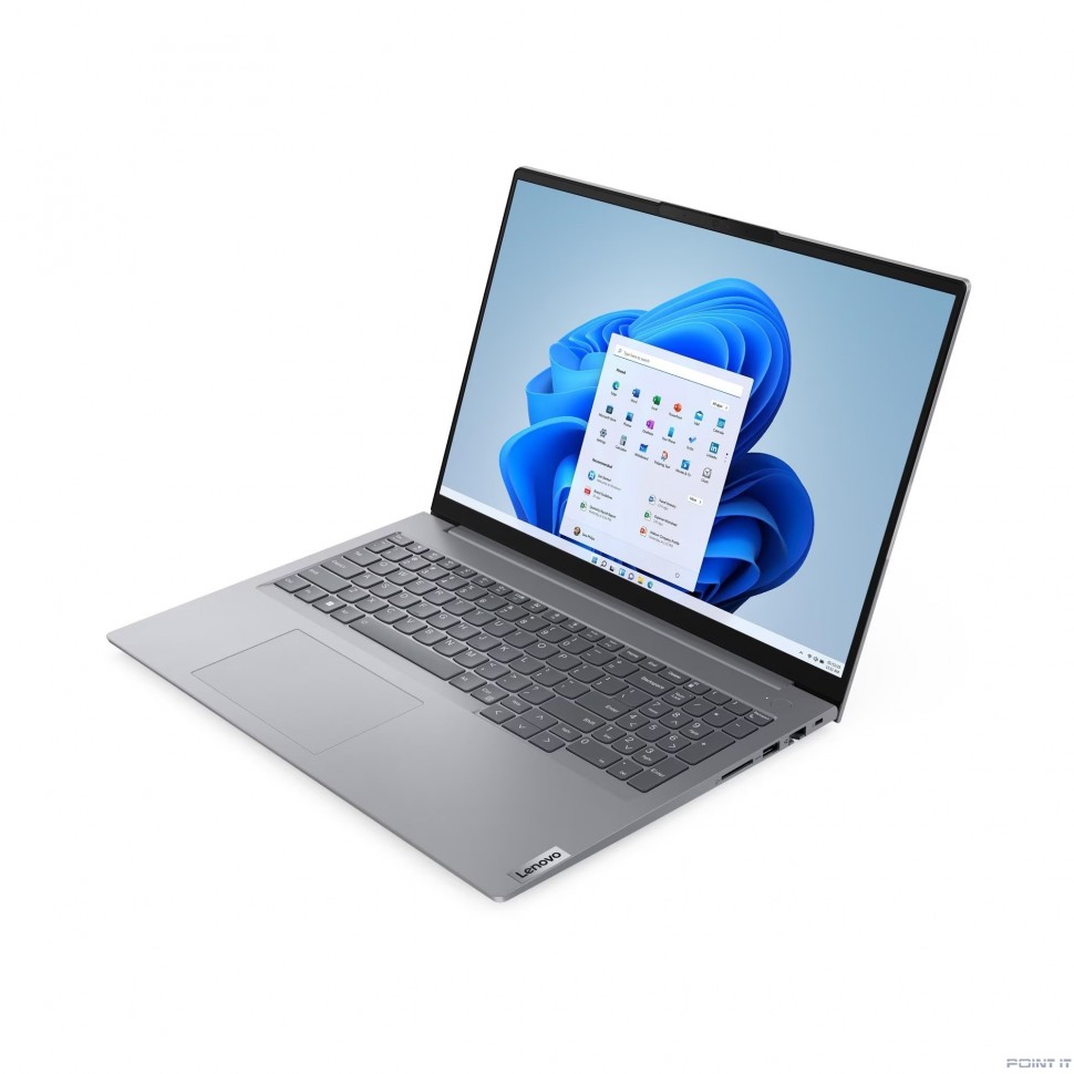 Ноутбук Lenovo ThinkBook 16 G6 IRL [21KH00SMEV] (КЛАВ.РУС.ГРАВ.) Arctic Grey 16" {WUXGA IPS 300nits i5-13420H/16GB/512GB SSD/DOS/+Case}