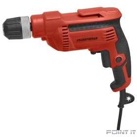 Дрель ПАРМА ДЭ-01-10/600P [02.025.00005] { 600Вт; 10мм; 0-3100; реверс; БЗП) (10шт/кор }
