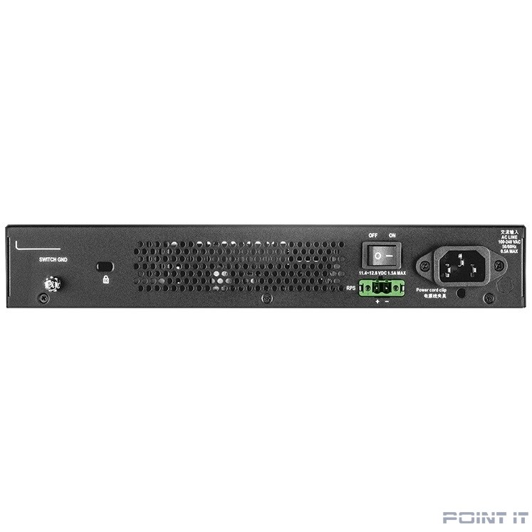 D-Link DGS-3000-20L/B1A Управляемый L2 коммутатор с 16 портами 10/100/1000Base-T и 4 портами 1000Base-X SFP