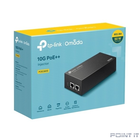 TP-Link POE380S 10 Гбит/с Omada Инжектор PoE++