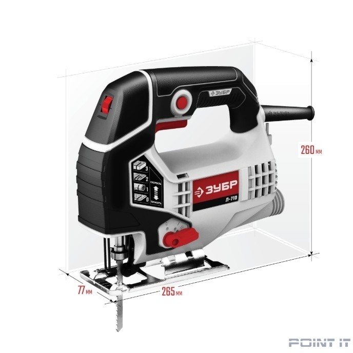 ЗУБР Лобзик [Л-710] { 710 Вт }
