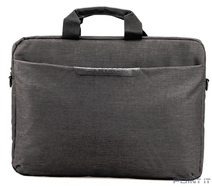 Сумка PORTCASE KCB-161Black (нейлон, черная до 15,6")