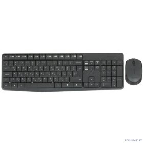 Клавиатура и мышь Logitech MK235 RUS 920-007949 BLACK
