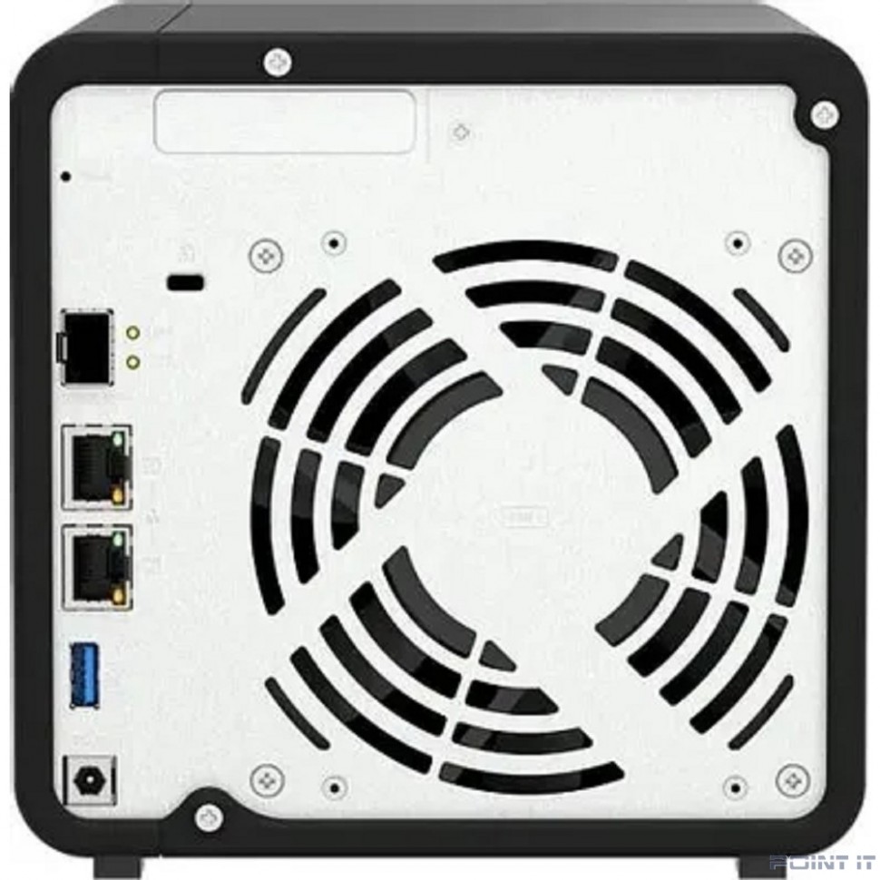 Сетевое хранилище без дисков/ SMB QNAP TS-432X-4G 4-bay 3.5" desktop NAS, AL524 4C 2.0GHz, 4GB DDR4 RAM (max 16GB), 1 x 10GbE SFP+, 2 x 2.5GbE, 1 x PCIe Gen3, 2 x USB 3.2 Gen1