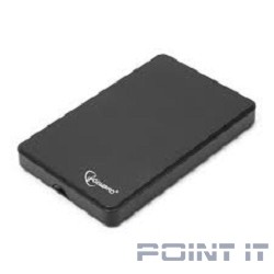 Gembird EE2-U2S-40P Внешний корпус 2.5&quot; Gembird EE2-U2S-40P, черный, USB 2.0, SATA, пластик