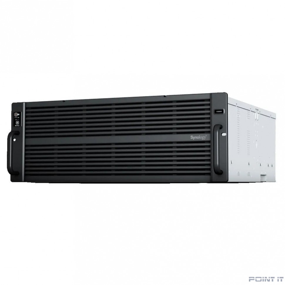 Synology HD6500 Сетевое хранилище 60x3.5" SAS, Intel Xeon Silver 4210R/10x2.4GHz, 64GB DDR4, 2x1 Гбит/с, 2x10 Гбит/с