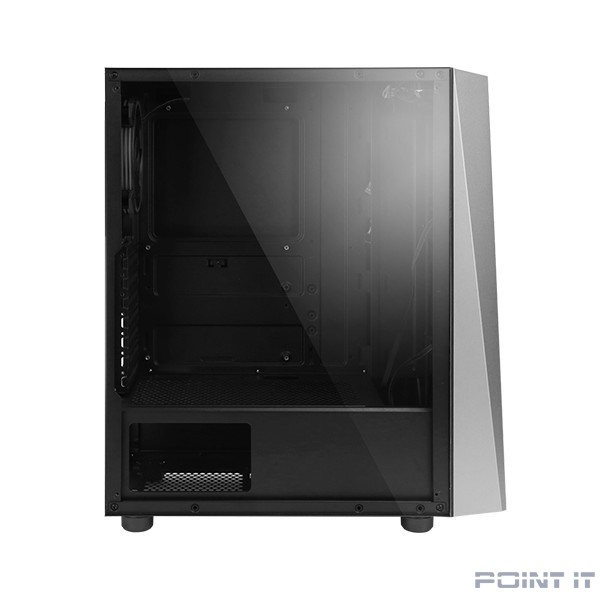 Корпус ZALMAN S4 Plus, без БП, боковое окно (акрил), черный, ATX