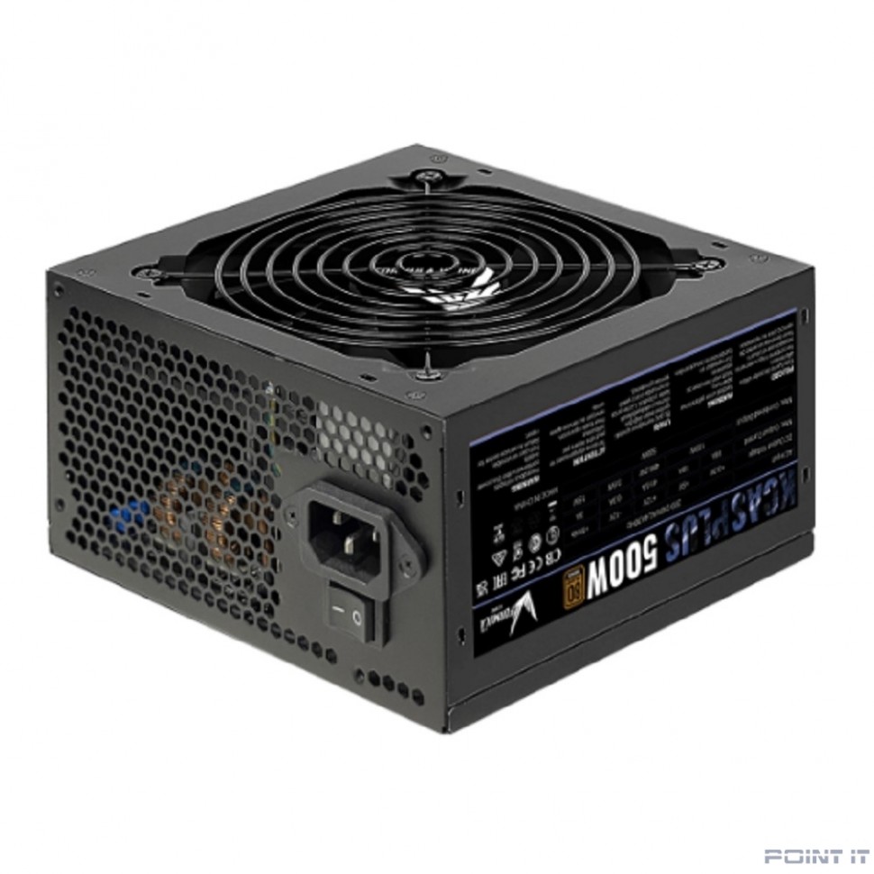 Formula KCAS-500 PLUS { 80+ bronze (24+4+4pin) APFC 120mm fan 7xSATA RTL}