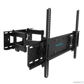 Kromax PIXIS-XL-2 черный 40&quot;-90&quot; макс.50кг настенный поворот и наклон
