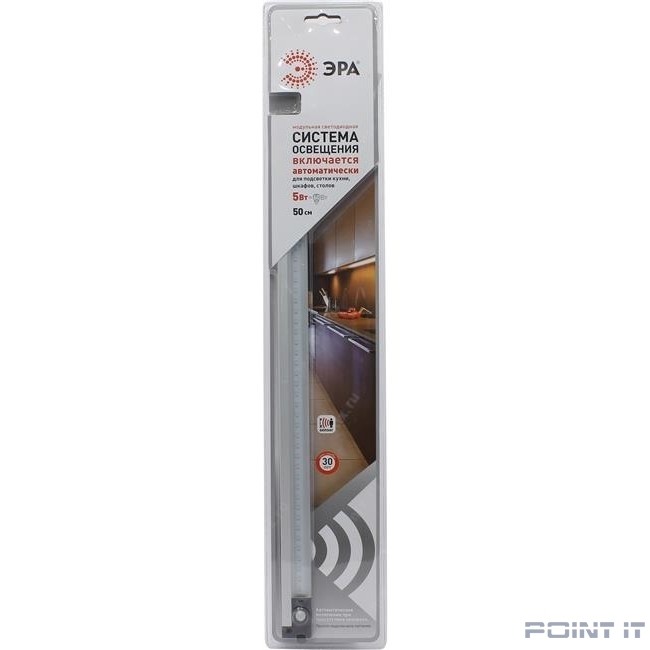 ЭРА LM-5-840-P1 {Светодиодный светильник, 500x28.6мм, 600 люмен, 4000К, 5Вт, 170-240В}