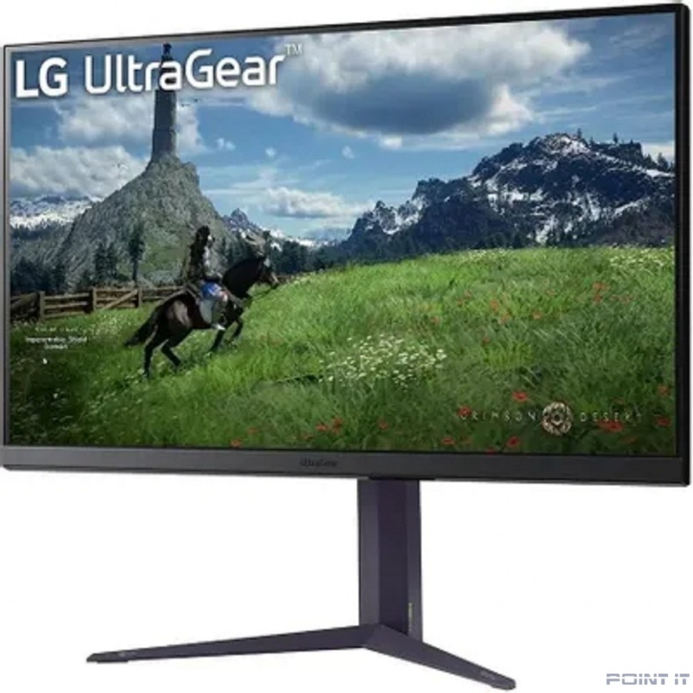 Монитор LCD LG 31.5" 32GS85Q-B UltraGear черный {IPS 2560x1440 180Hz 1ms 2xHDMI DisplayPort USB Pivot} [32gs85q-b.aruz]