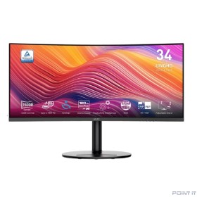 Монитор MSI Modern 34&quot; MD342CQP черный {VA Curved 3440x1440 120Hz 1ms  USB 178/178 300cd 3000:1 2xHDMI DisplayPort USB-C} [9S6-3PC59H-031]
