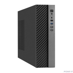 Exegate EX298790RUS Корпус Desktop ExeGate MI-302U (mATX/mini-ITX, без БП, 1*USB+1*USB3.0, HD аудио, черный)