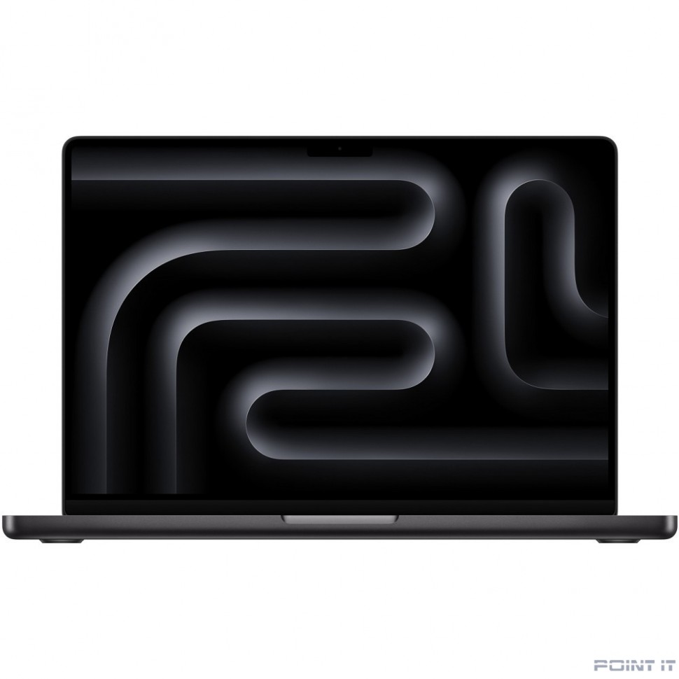 Ноутбук Apple MacBook Pro 14-inch 2024 [MX2H3LL/A] (КЛАВ.РУС.ГРАВ.) Space Black 14.2" Liquid Retina XDR {(3024x1964) M4 Pro 12C CPU 16C GPU/24GB/512GB SSD/без переходника на EU арт.11007065} (США)