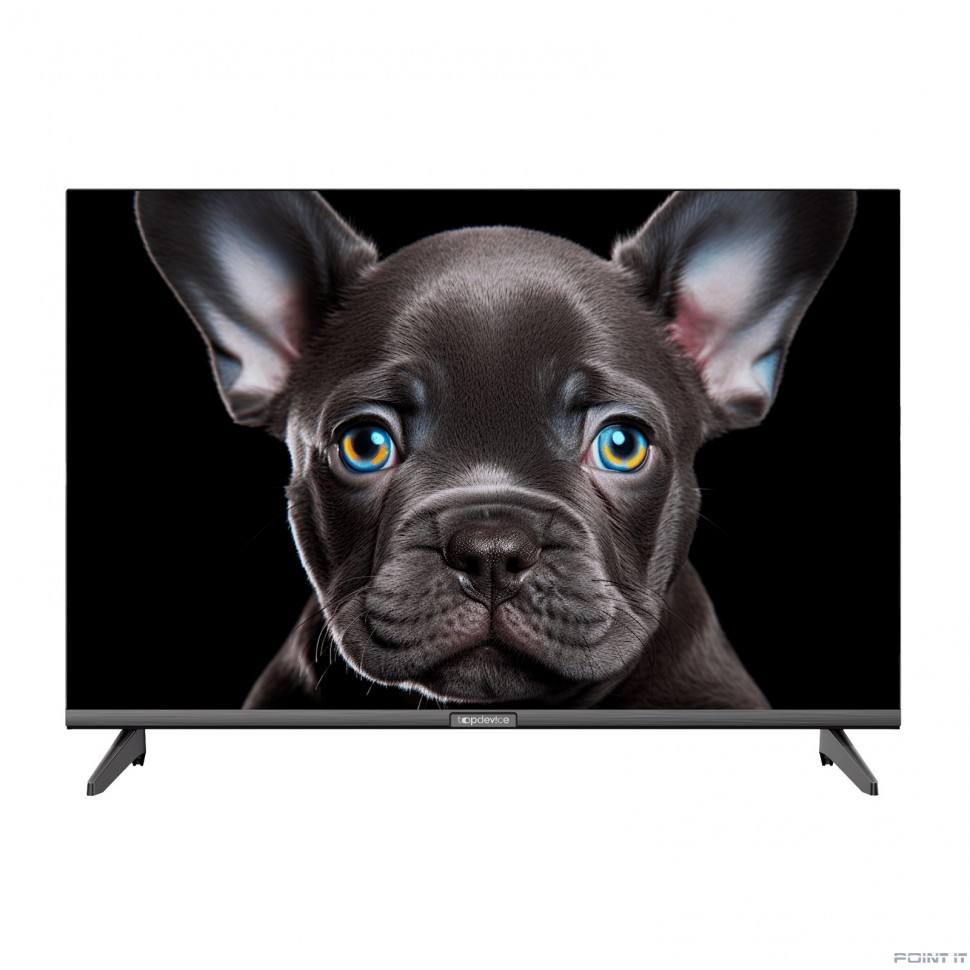 Topdevice 24" TDTV24CS08H_BK/HD/VA/Smart SalyutTV/1-8Gb/BT/черный