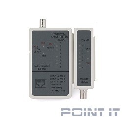 Gembird NCT-1 Тестер LAN , для RJ-45, RG-58