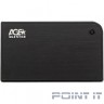 AgeStar 3UB2A14 BLACK USB 3.0 Внешний корпус 2.5" SATA AgeStar 3UB2A14 (BLACK) USB3.0, алюминий, черный, безвинтовая конструкция [10604]
