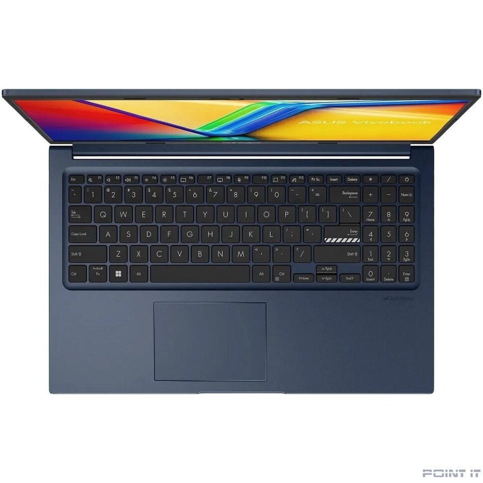 Ноутбук ASUS Vivobook 15 X1504VA-BQ2970 [90NB10J1-M03CF0] Blue 15.6" {FHD i3 1315U /16Gb/ SSD512Gb/ Intel UHD Graphics/noOs}