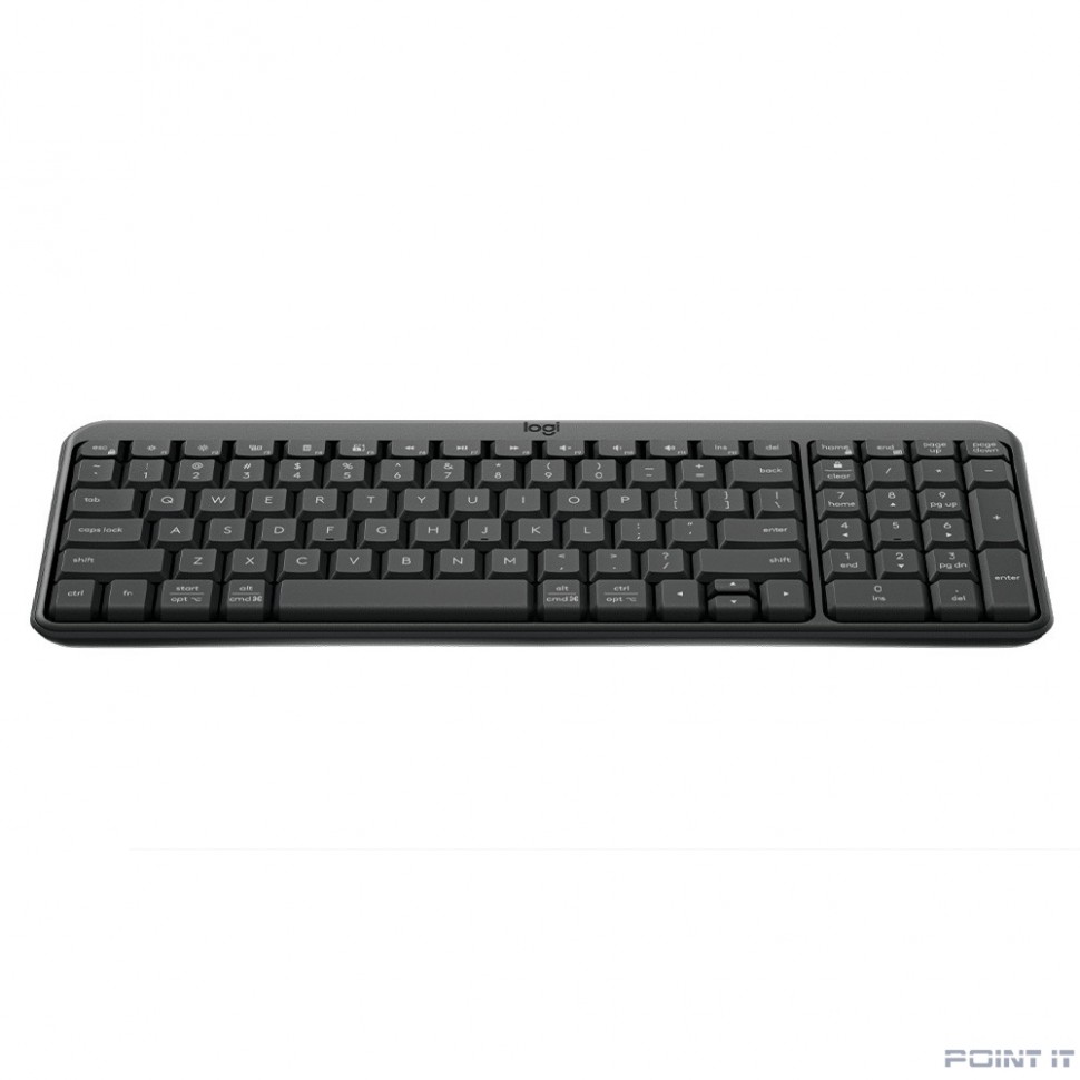 920-013452 Logitech Клавиатура K250 Graphite Wireless оригинальная заводская гравировка RU/LAT
