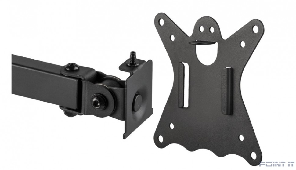 Kromax CASPER-506 черный 10"-34" макс.10кг настольный поворот и наклон