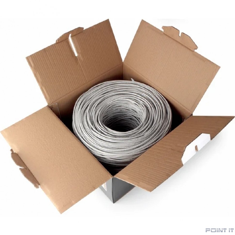 Cablexpert [UPC-5051E-SOL] Кабель UTP кат.5e, 4 пары, 0.51 mm (305 м pullbox), CCA однож.