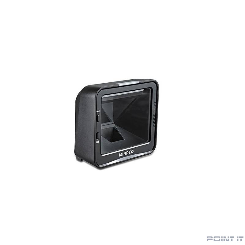 MINDEO MP8600, USB, STAND Сканер ШК (Презентационный 2D имидж,черный; ЕГАИС; Честный Знак) USB