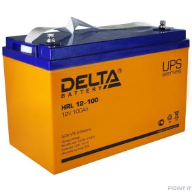 Delta HRL 12-100 Х (100А\ч, 12В) свинцово- кислотный  аккумулятор
