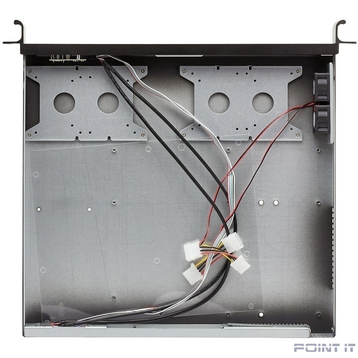 Exegate EX287749RUS Серверный корпус ExeGate Pro 1U390-01 <RM 19", высота 1U, глубина 390, БП F400AS, USB>