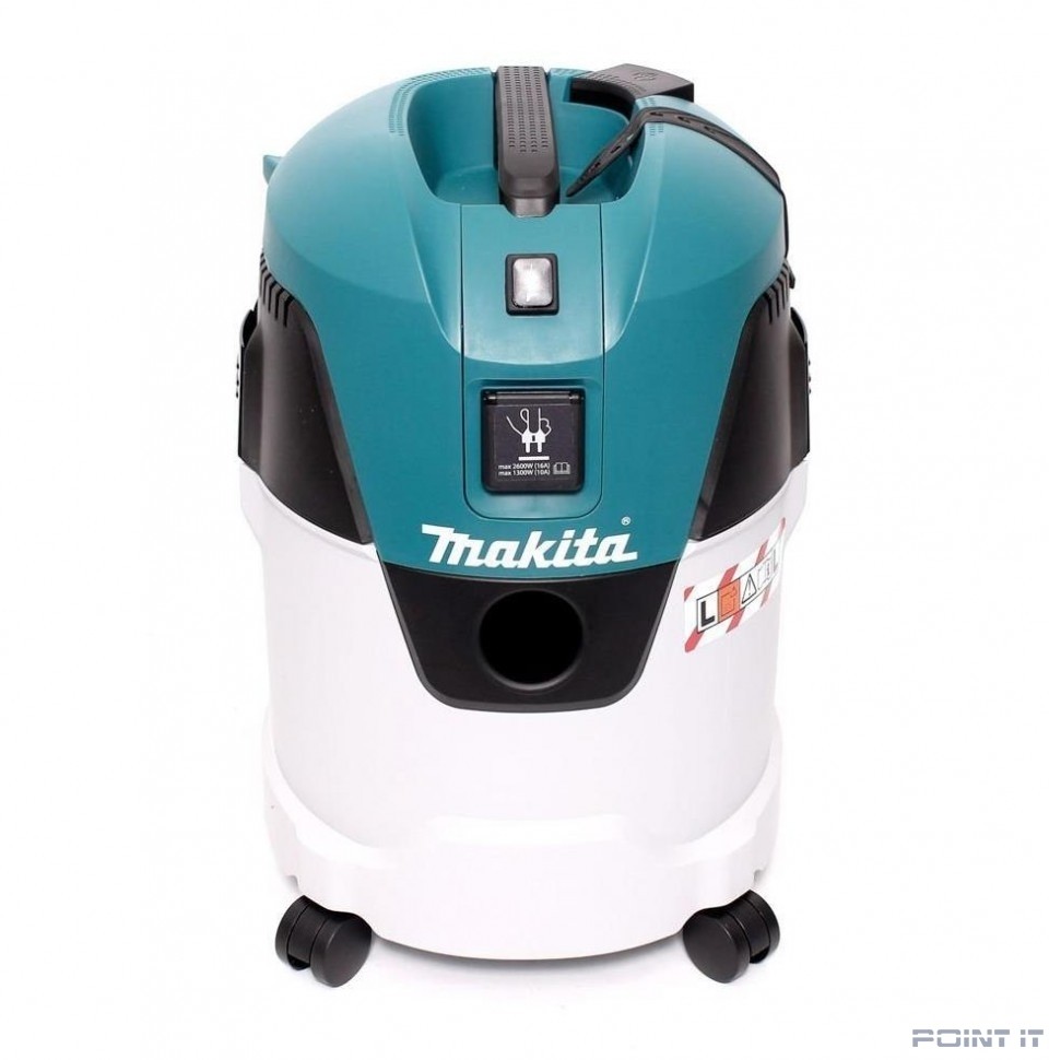 Makita VC2512L Пылесос [VC2512L] {1000Вт,3600л\м,210мбар,25л,шланг36ммх3.5м,8кг,кор,2насад,2 п\сб,щетка,2адапт,2труб }