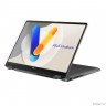 Ноутбук ASUS VivoBook Flip 14 TP3407SA-QL055W [90NB14Y1-M00690] Matte Gray 14" {WUXGA OLED Touch Ultra 7 256V(2.2Ghz)/16384Mb/1024PCISSDGb/Intel Arc graphics/Win11Home}