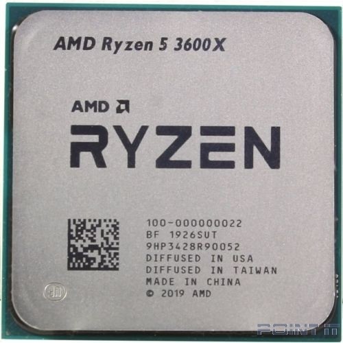 CPU AMD Ryzen 5 3600X OEM {3.8GHz up to 4.4GHz/6x512Kb+32Mb, 6C/12T, Matisse, 7nm, 95W, unlocked, AM4}