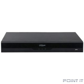 DAHUA DHI-NVR2208-8P-I2 8-канальный IP-видеорегистратор с PoE, 4K, H.265+, видеоаналитика, входящий поток до 144Мбит/с, 2 SATA III до 10Тбайт