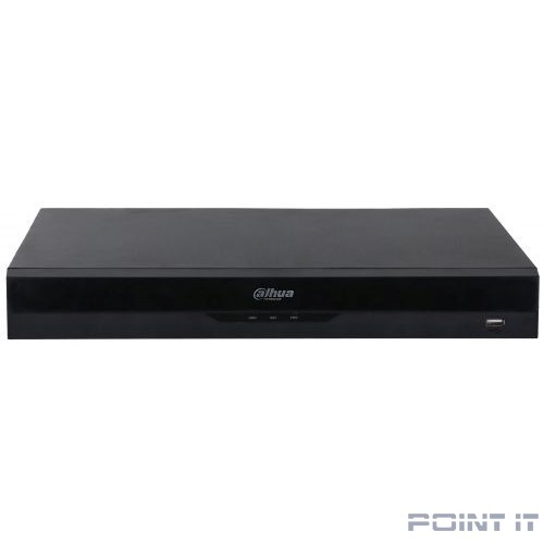 DAHUA DHI-NVR2208-8P-I2 8-канальный IP-видеорегистратор с PoE, 4K, H.265+, видеоаналитика, входящий поток до 144Мбит/с, 2 SATA III до 10Тбайт