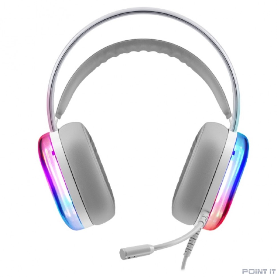 Defender Cyborg белый, 7.1, RGB, провод 2 м